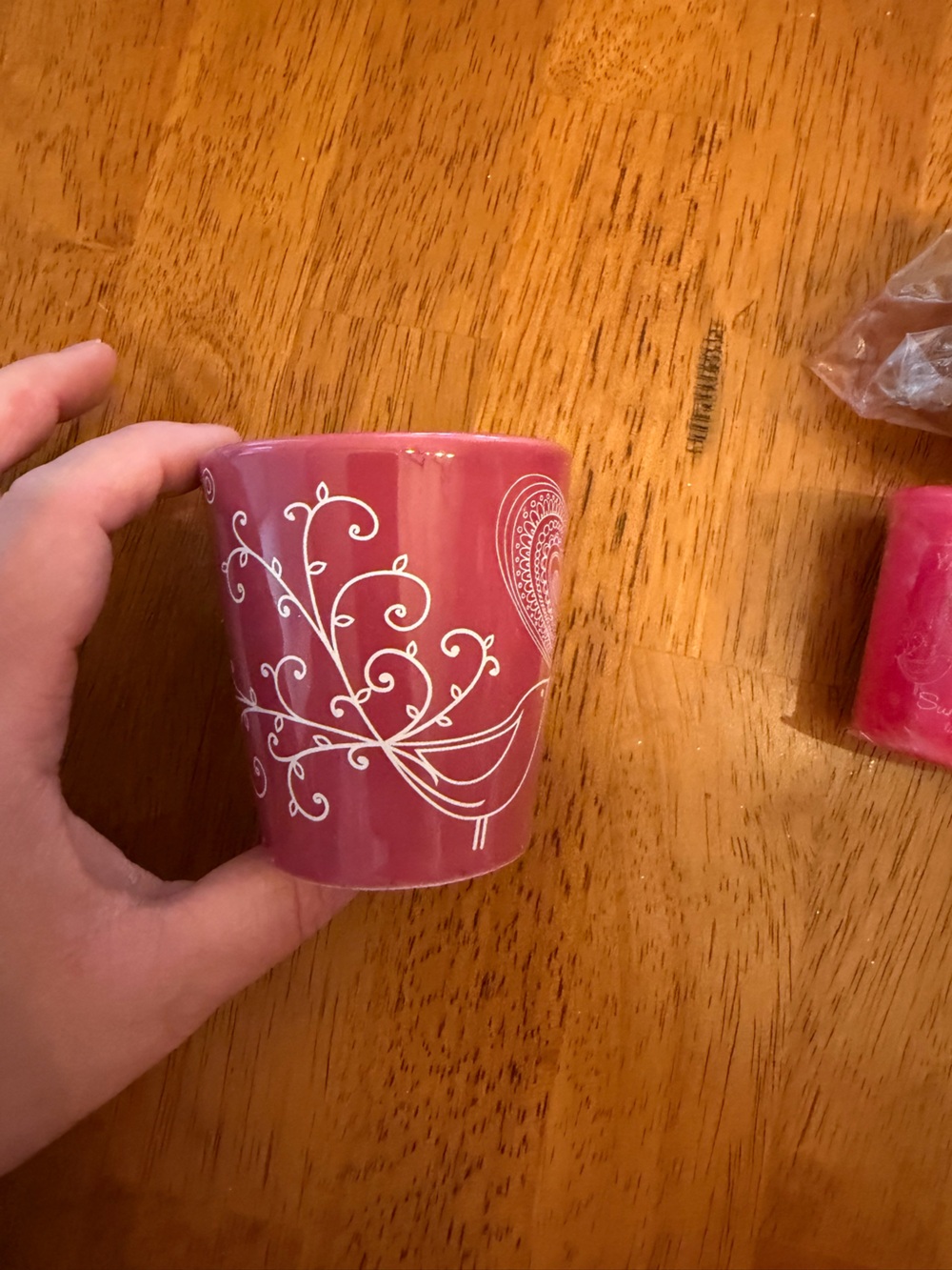 Yankee Candle First Kiss Summer Love Pink 4 pack of 1.75 oz Votives and Candle h - Picture 5 of 10